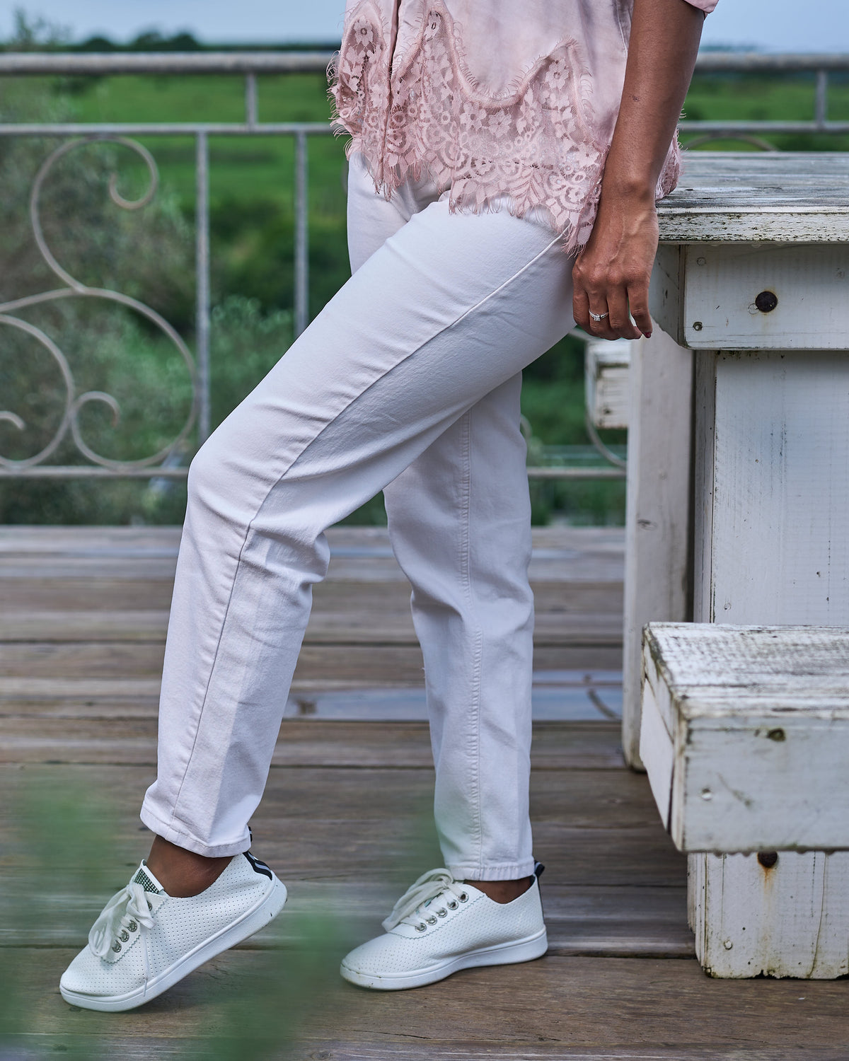 Timeless Lace Shirt | Blush