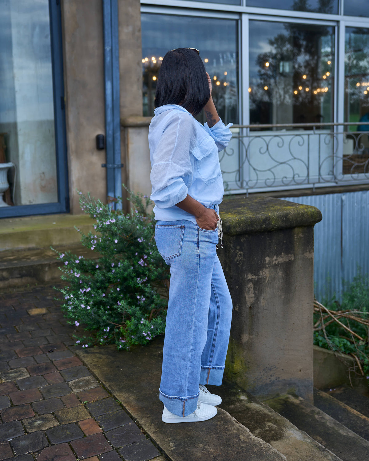 Vanilla Twilight Shirt | Baby Blue