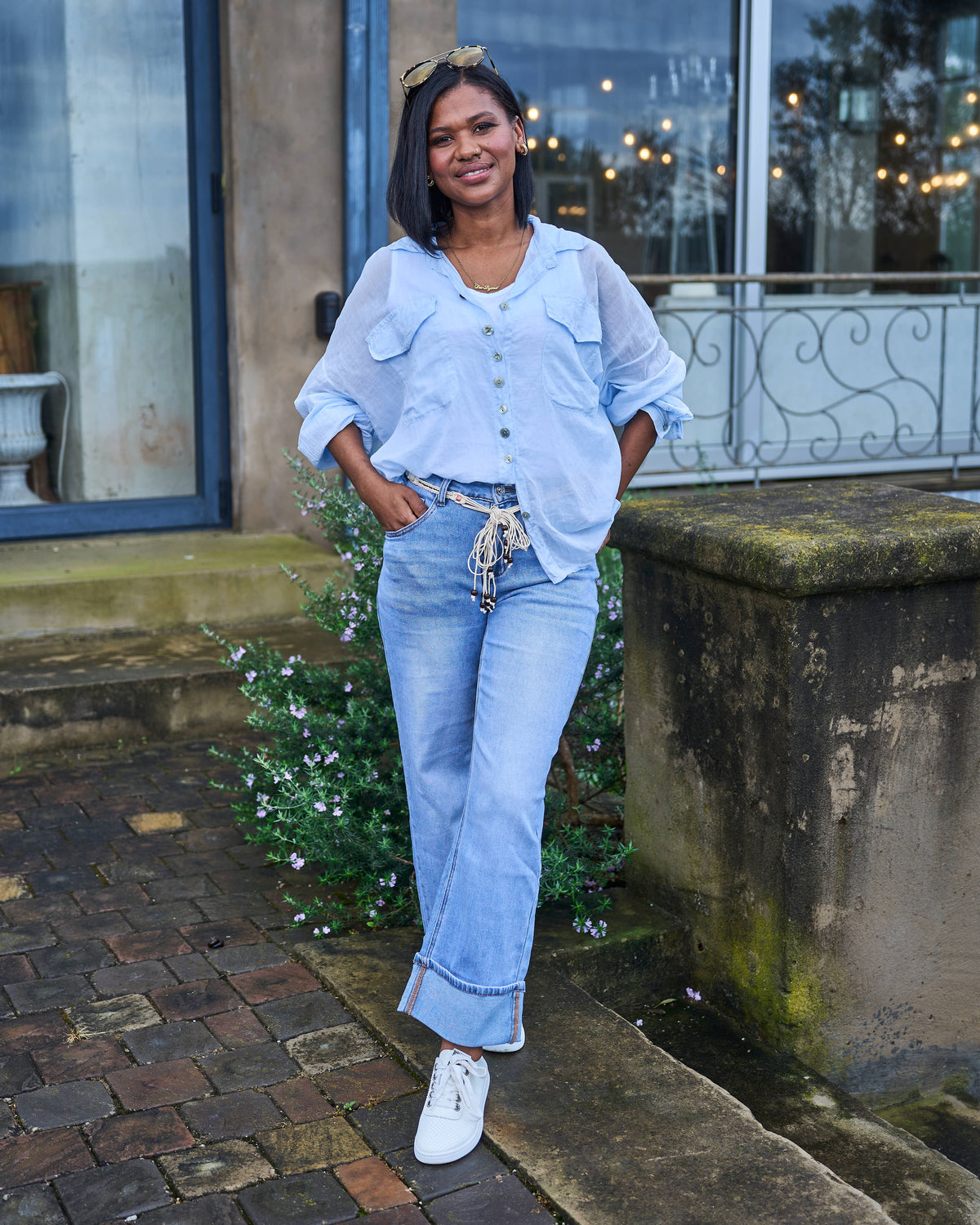 Vanilla Twilight Shirt | Baby Blue