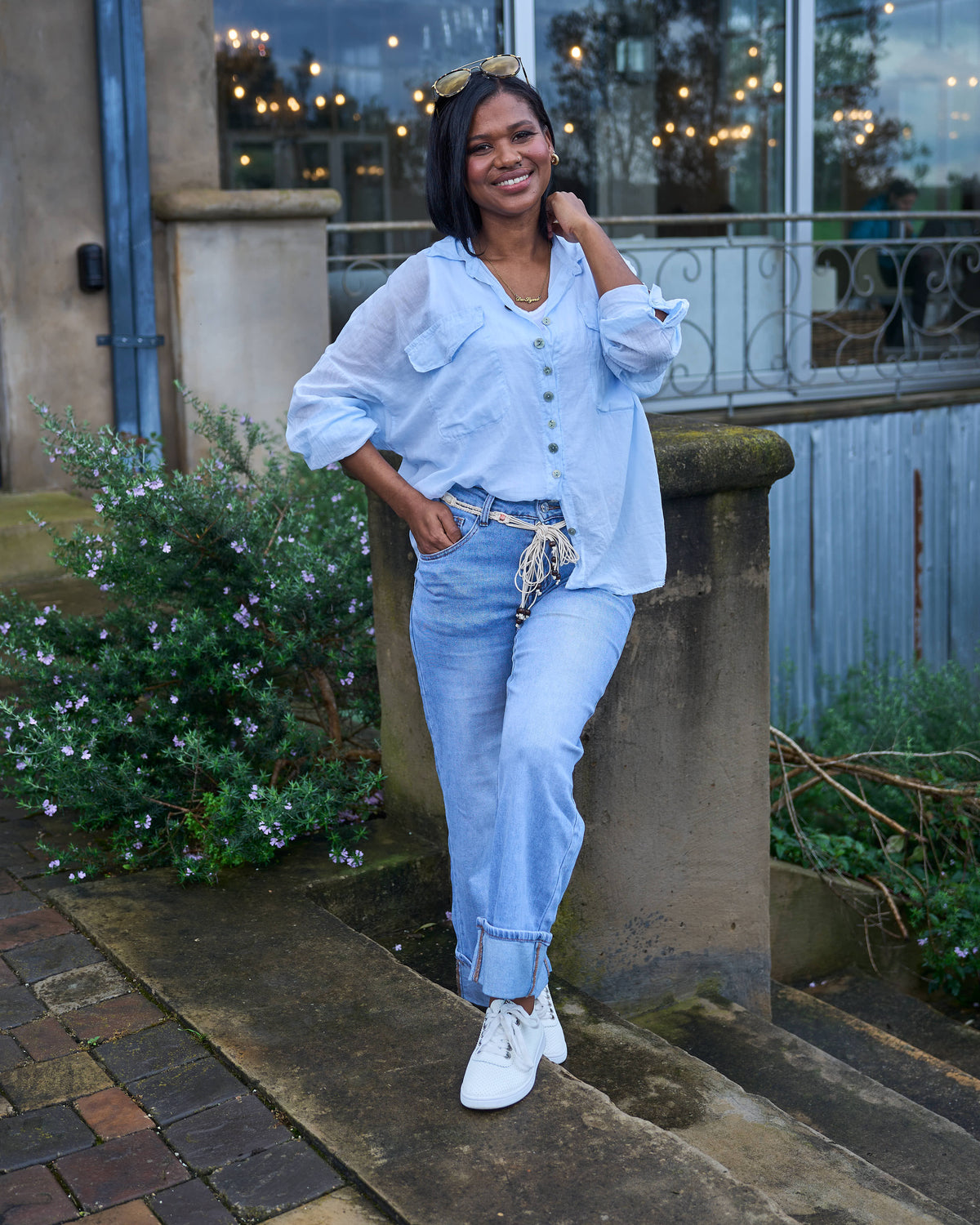 Vanilla Twilight Shirt | Baby Blue