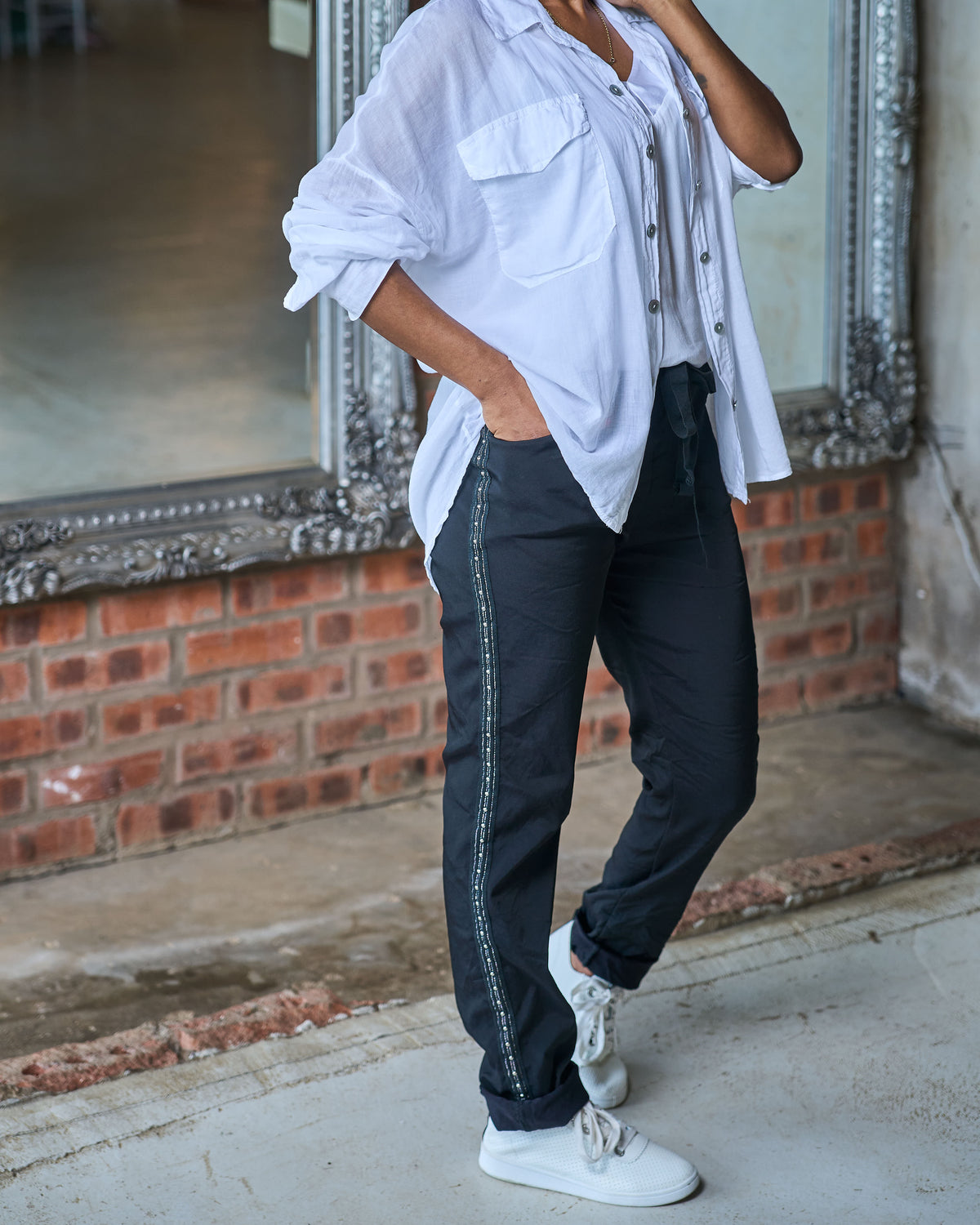 Vanilla Twilight Shirt | White
