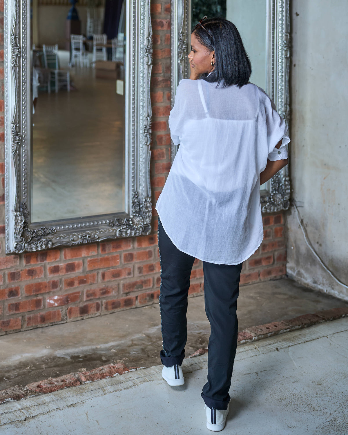 Vanilla Twilight Shirt | White