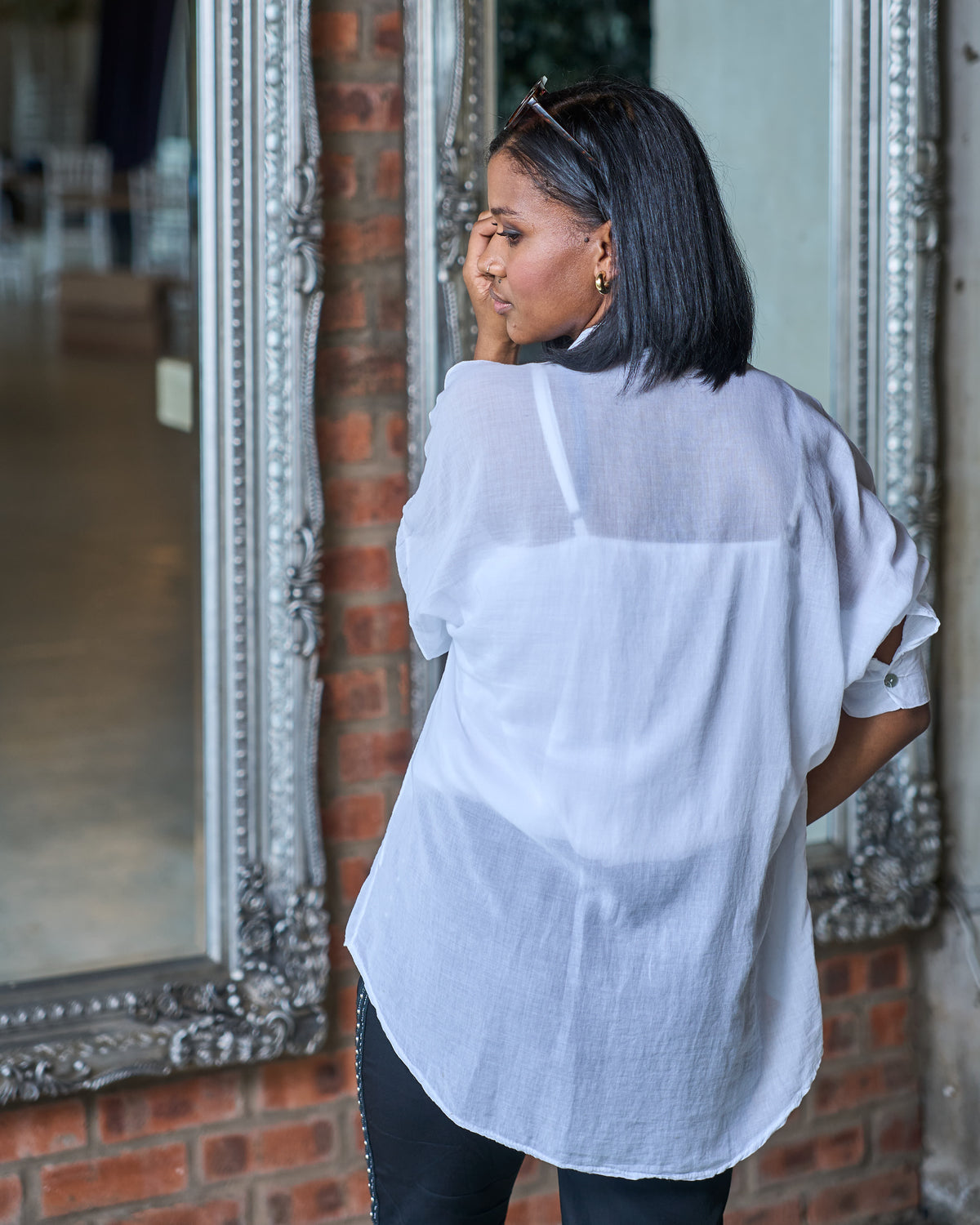 Vanilla Twilight Shirt | White