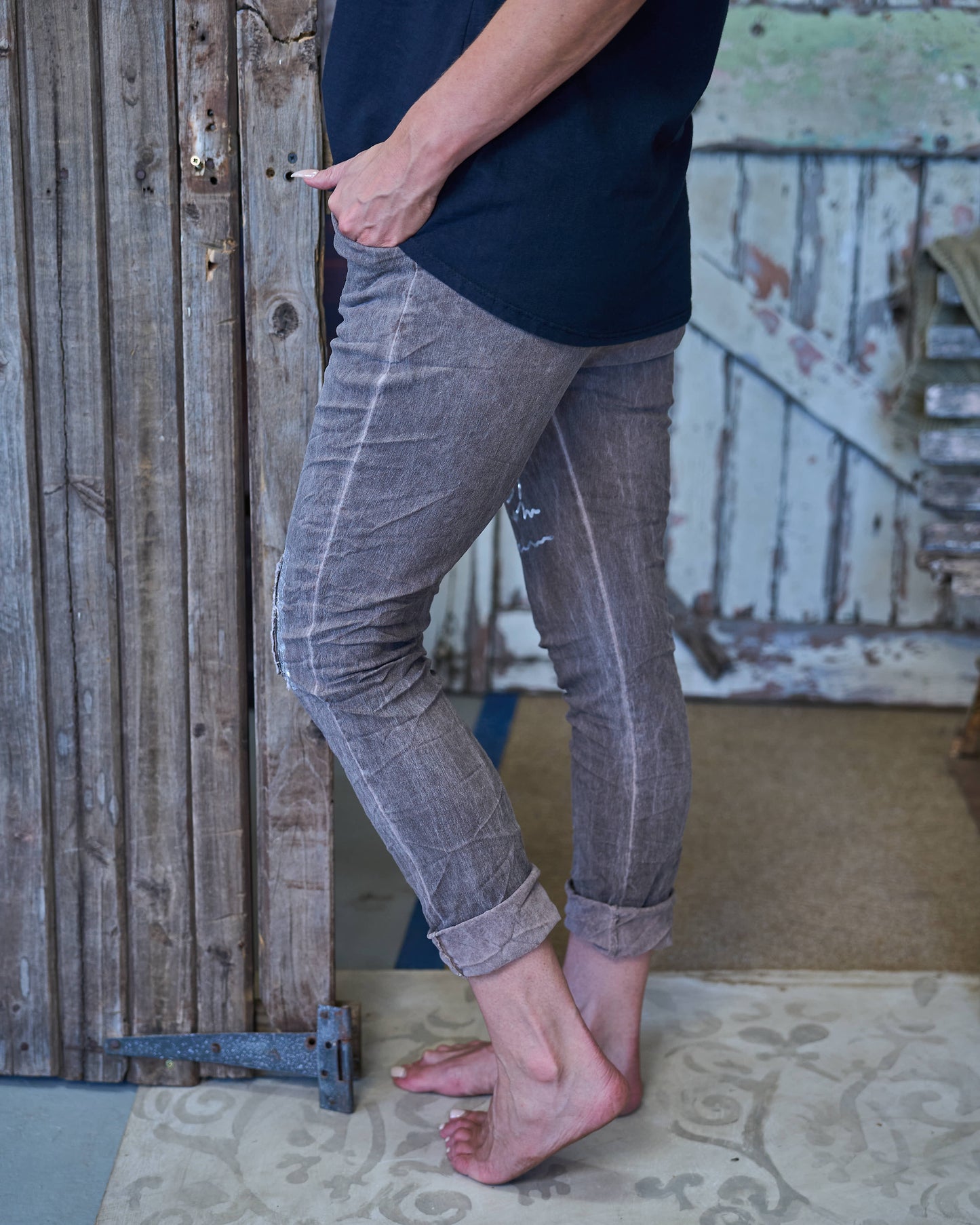 Verona Drawstring Pants | Cocoa