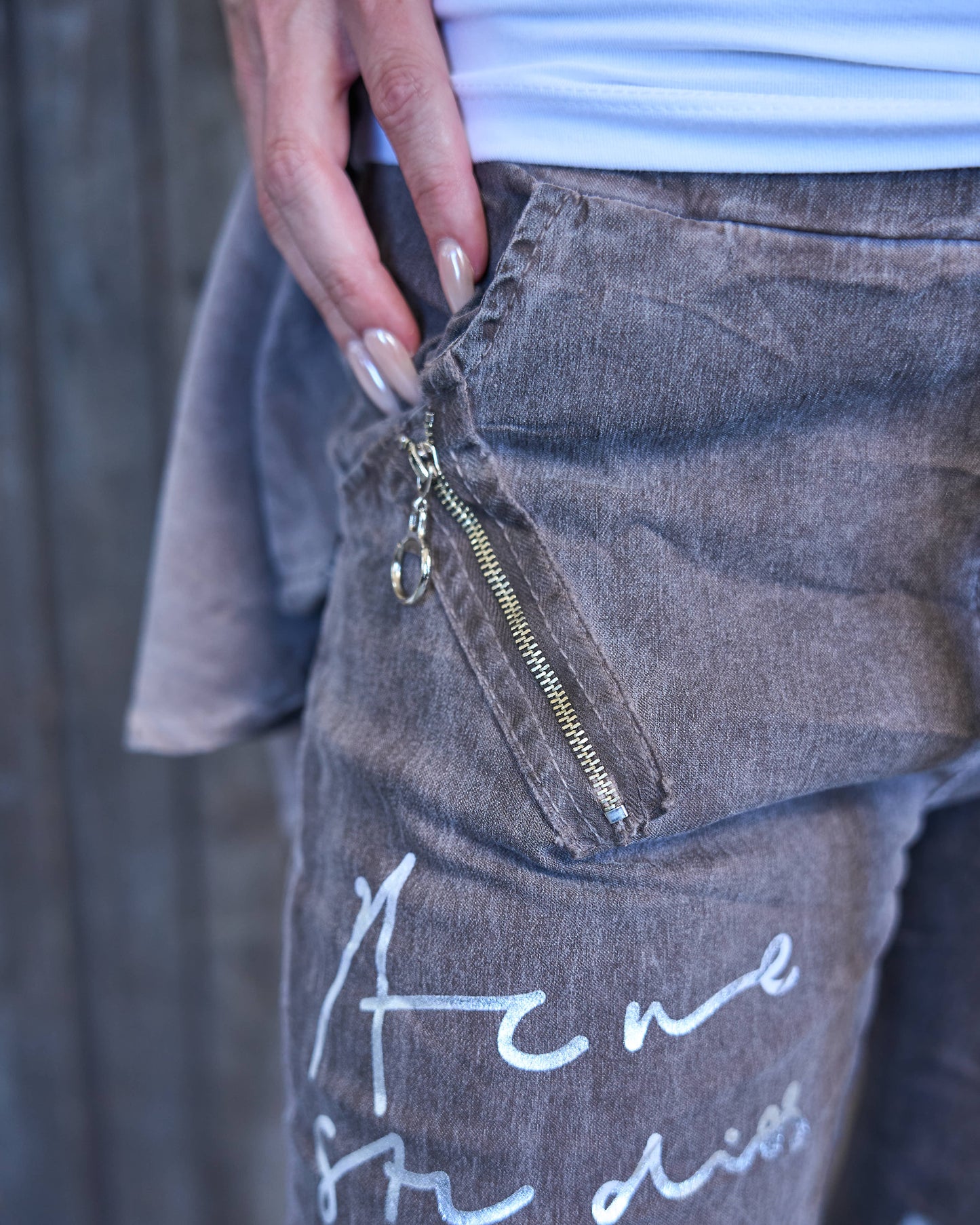 Verona Drawstring Pants | Cocoa