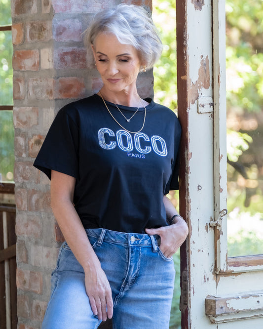 Viva La Coco Top | Black