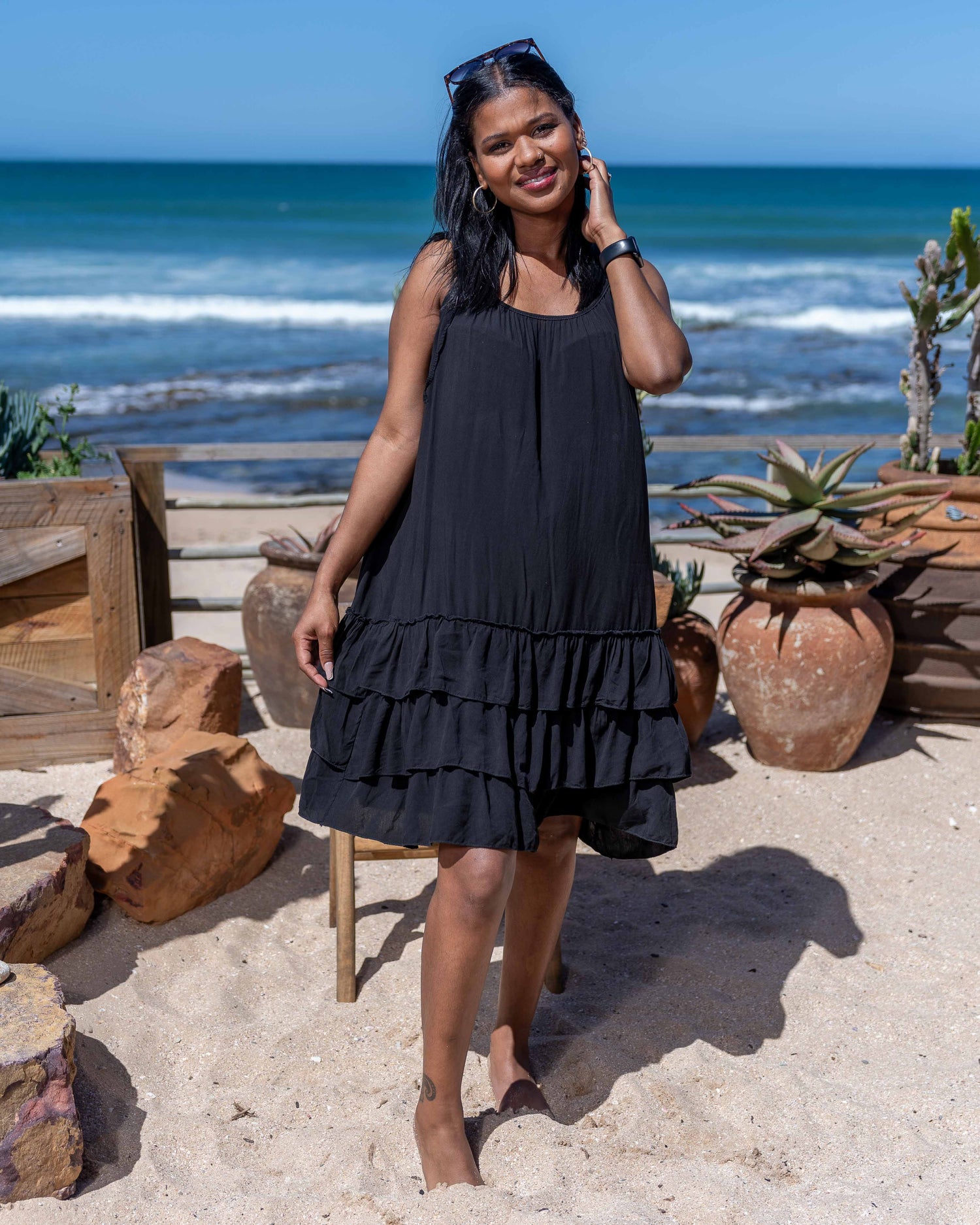 Vogue Vista Dress | Black