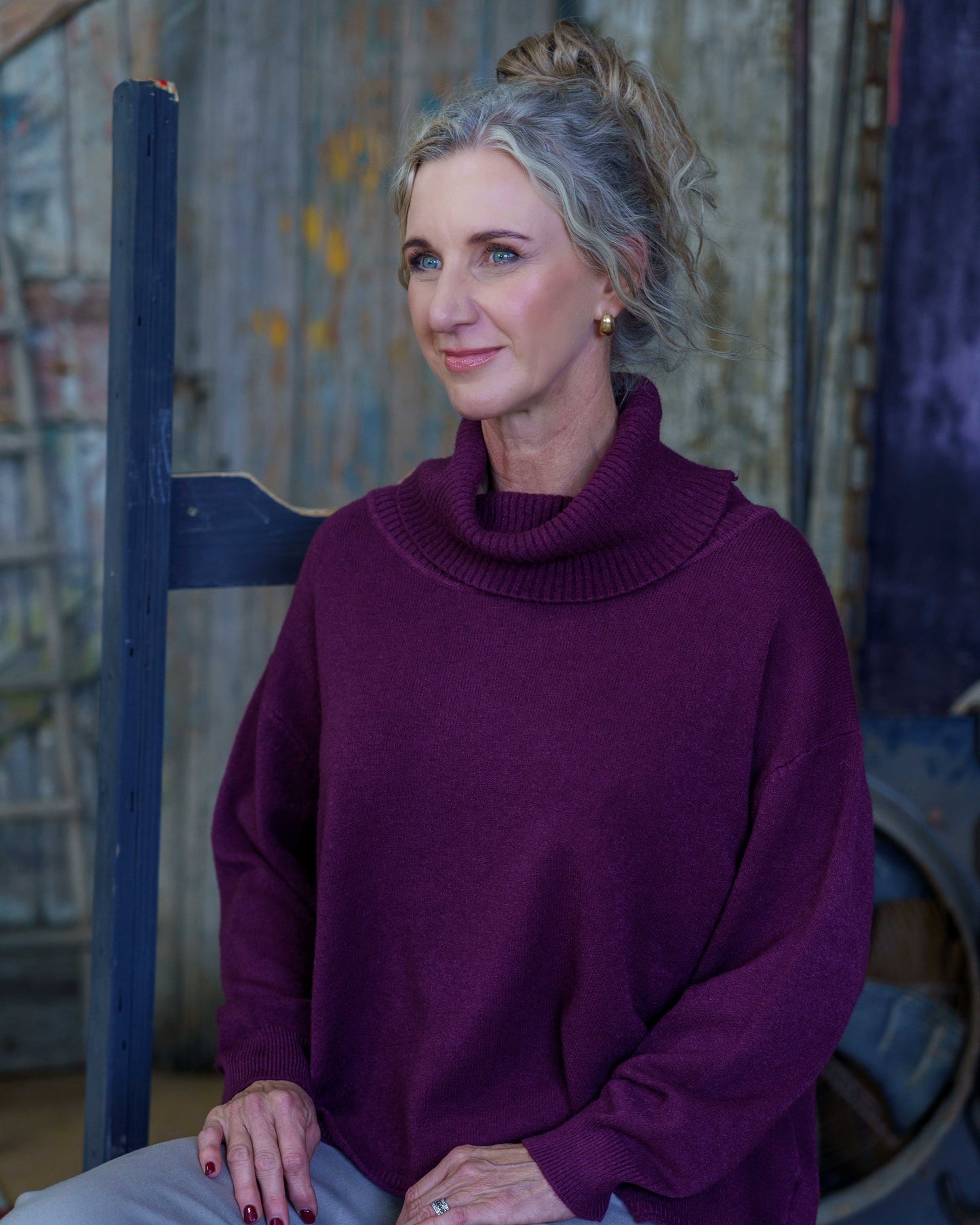 Warm Feelings Knit | Burgundy