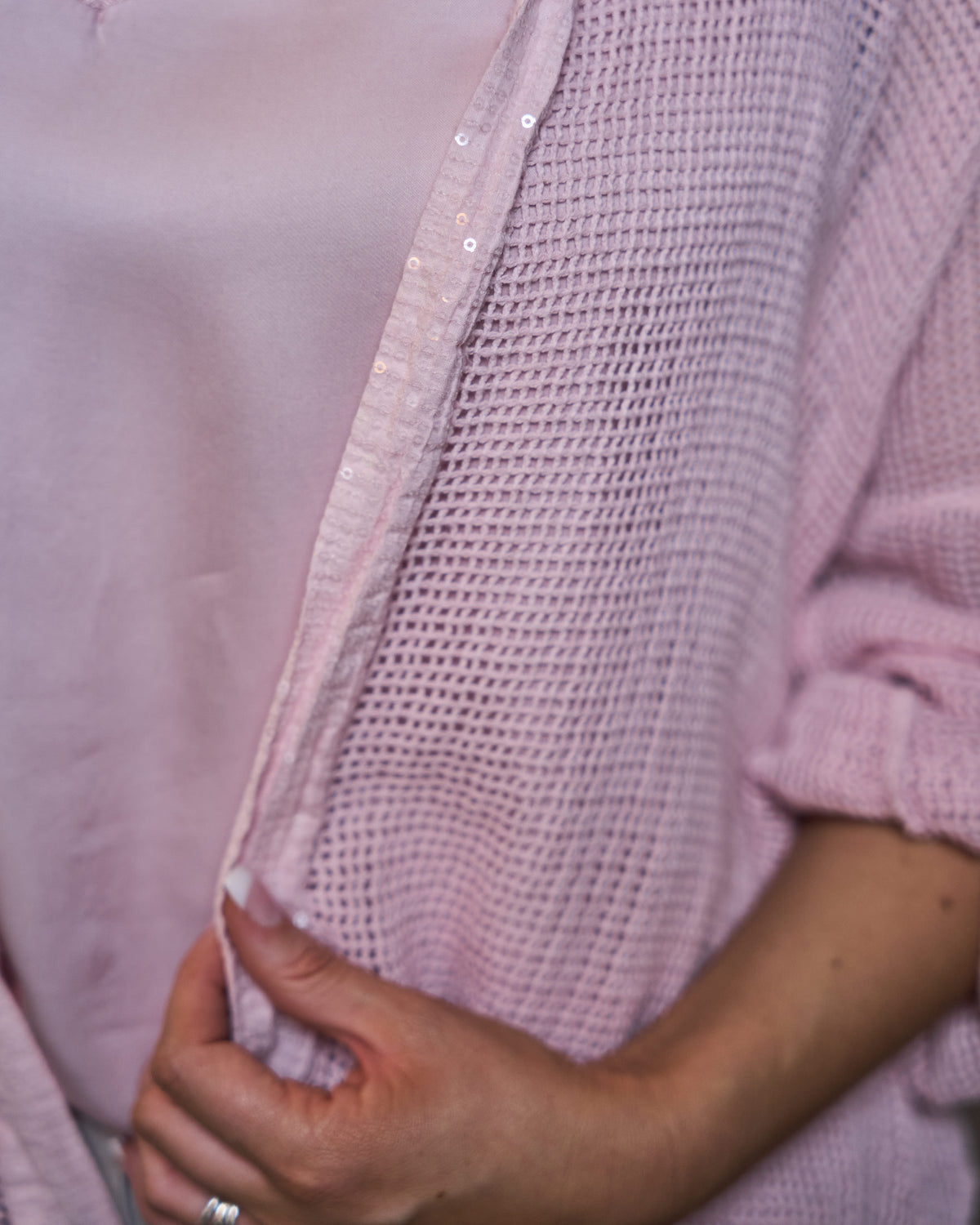 Weekend In Tuscany Hoodie | Pink