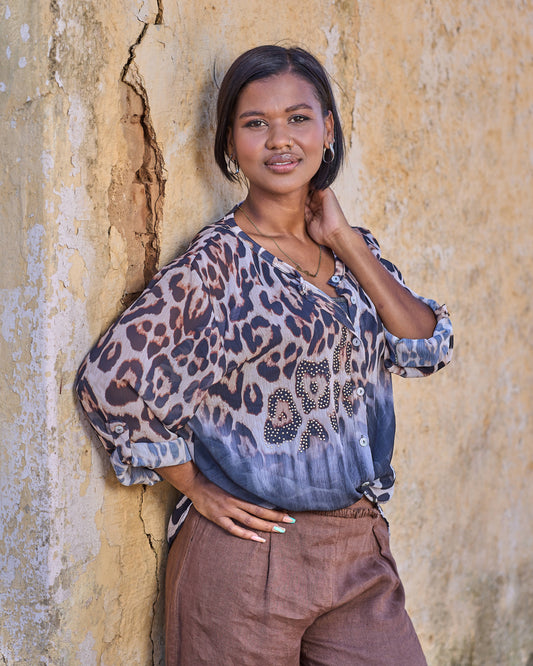 Wild Grace Shirt | Leopard