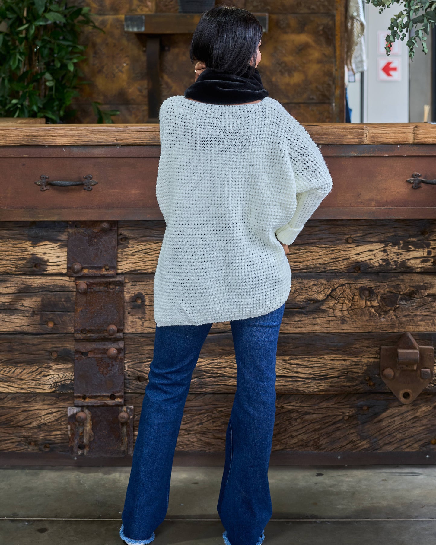 The Wild Spark Knit | White