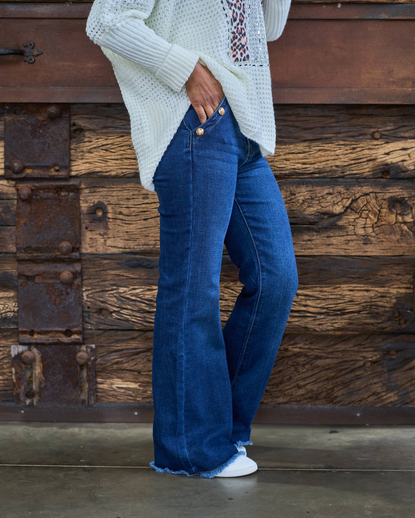 The Wild Spark Knit | White