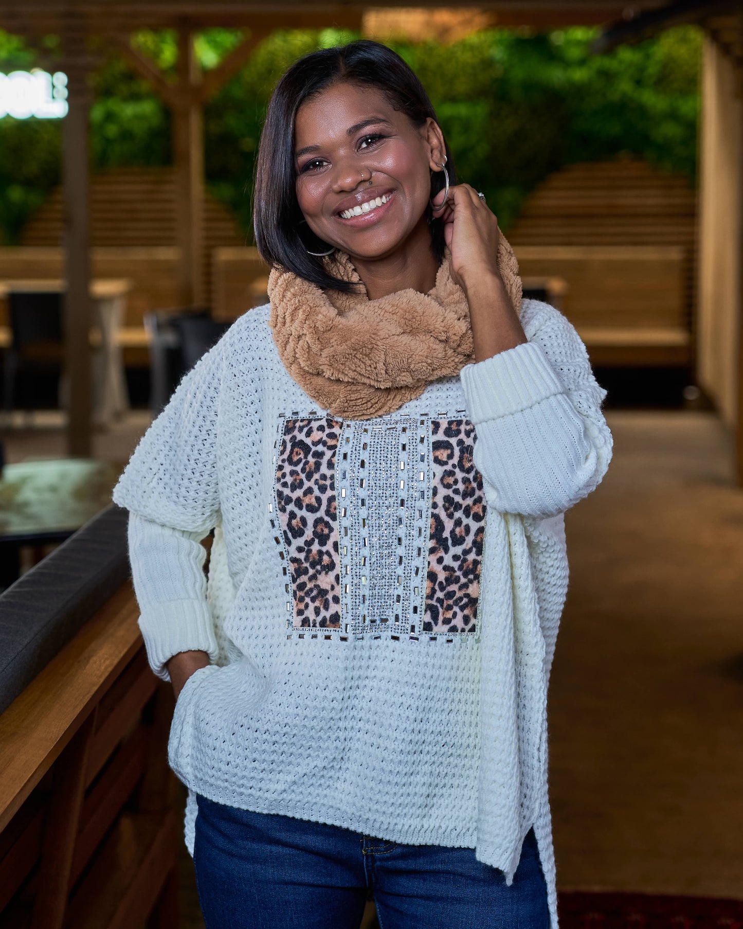 The Wild Spark Knit | White