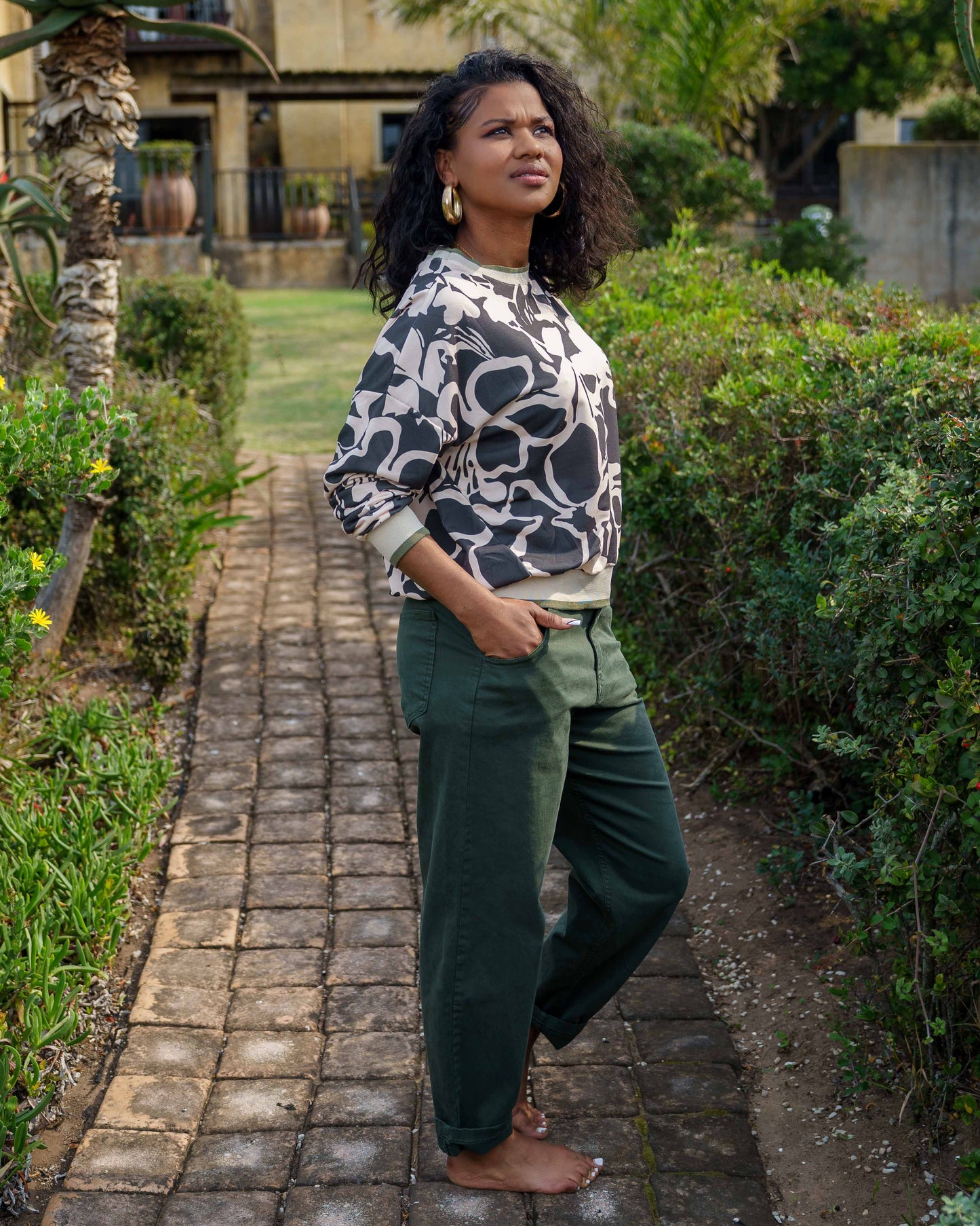 Wild About You Top | Olive