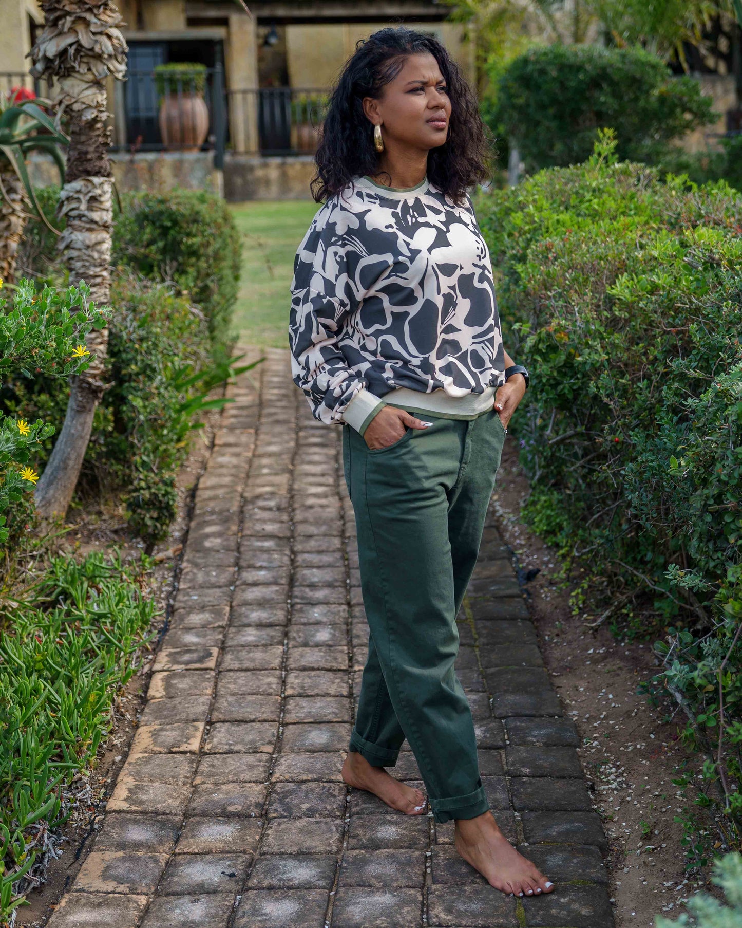 Wild About You Top | Olive
