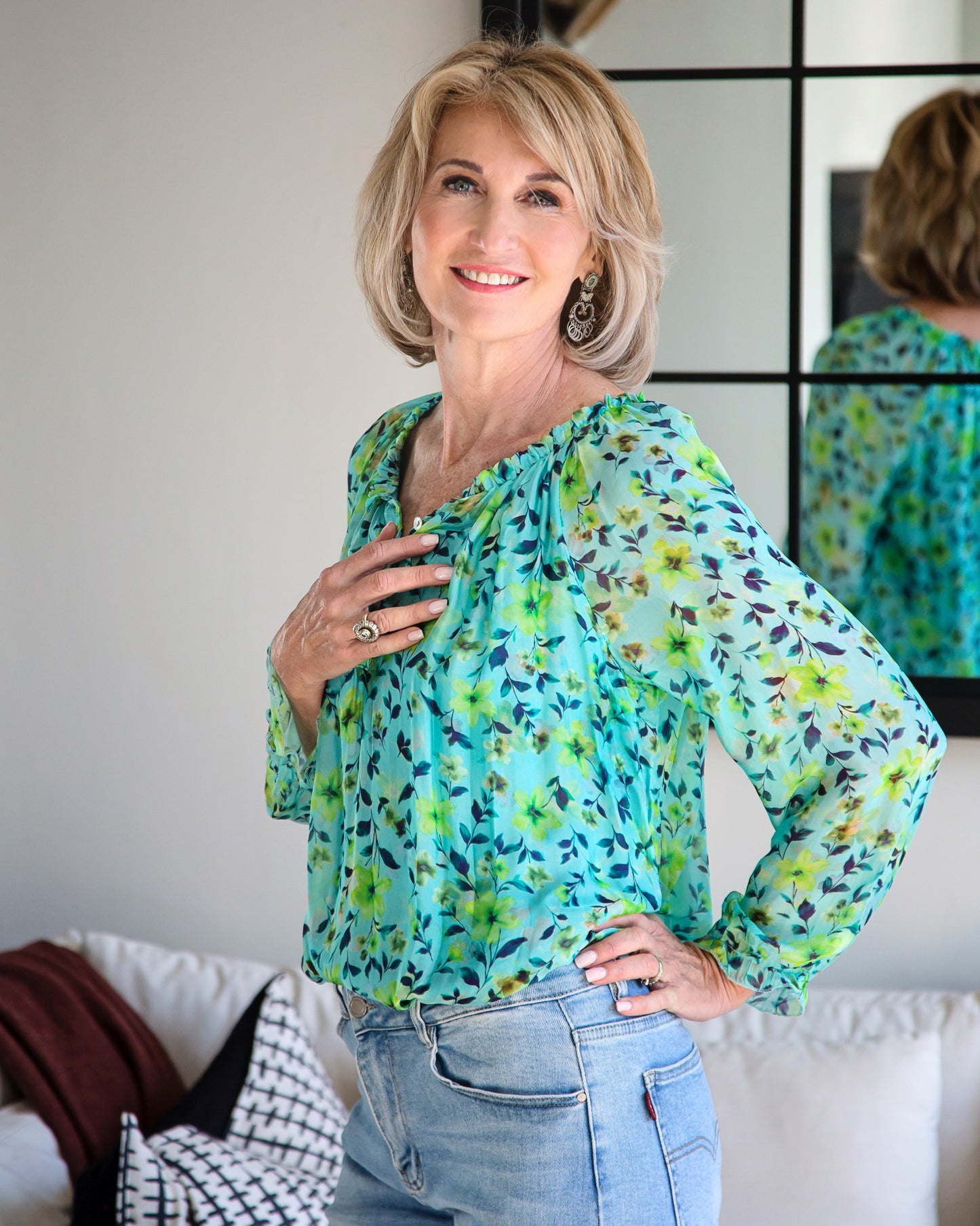 Wildflower Whisper Top | Green
