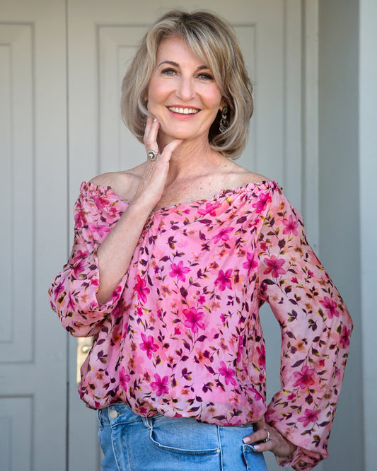 Wildflower Whisper Top | Pink