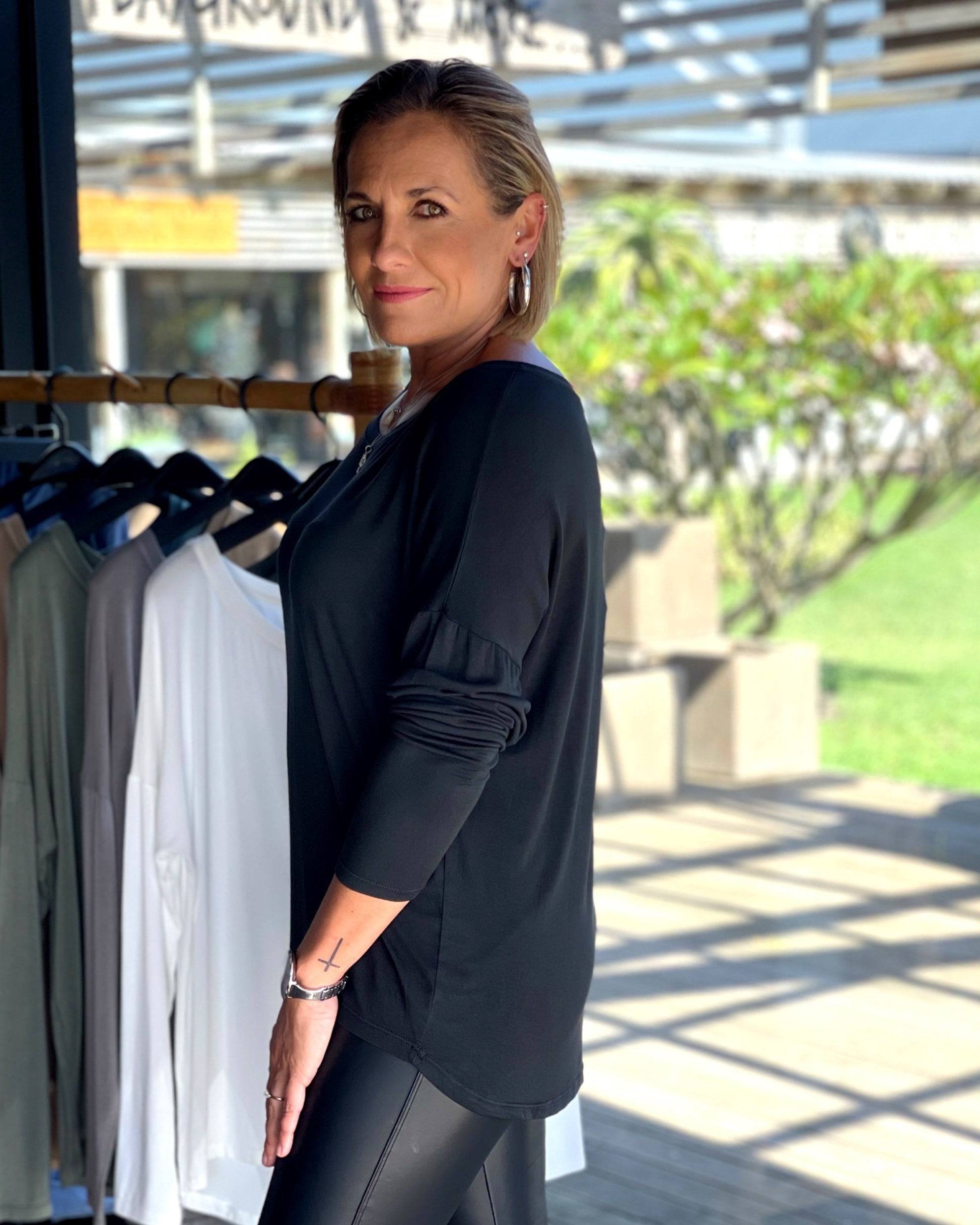 There are a big demand for basics used for layering underneath garments which gives you the illusion of overall extra length as well as warmth throughout the winter. We have them is 6 available colour
