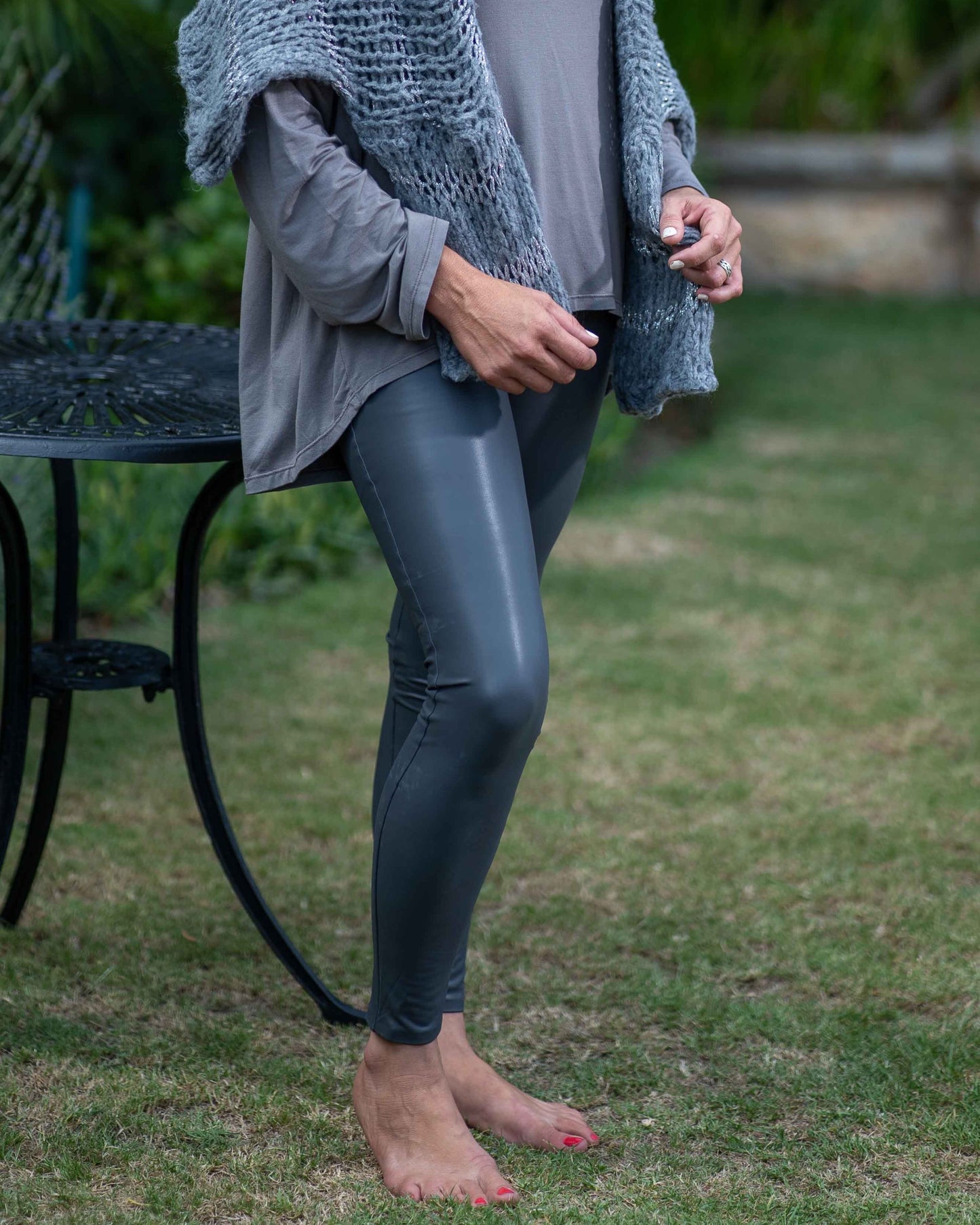 A good pair of pleather pants will never go out of style. This will be your go-to, pair it with almost anything, comfortable, endless possibilities pants